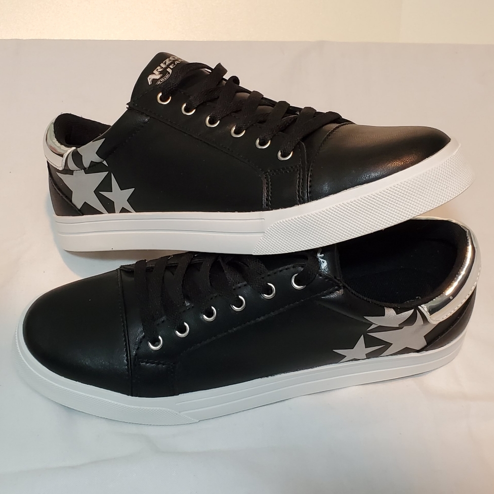 Arizona AZ Felice Black Silver Sneakers, Women's